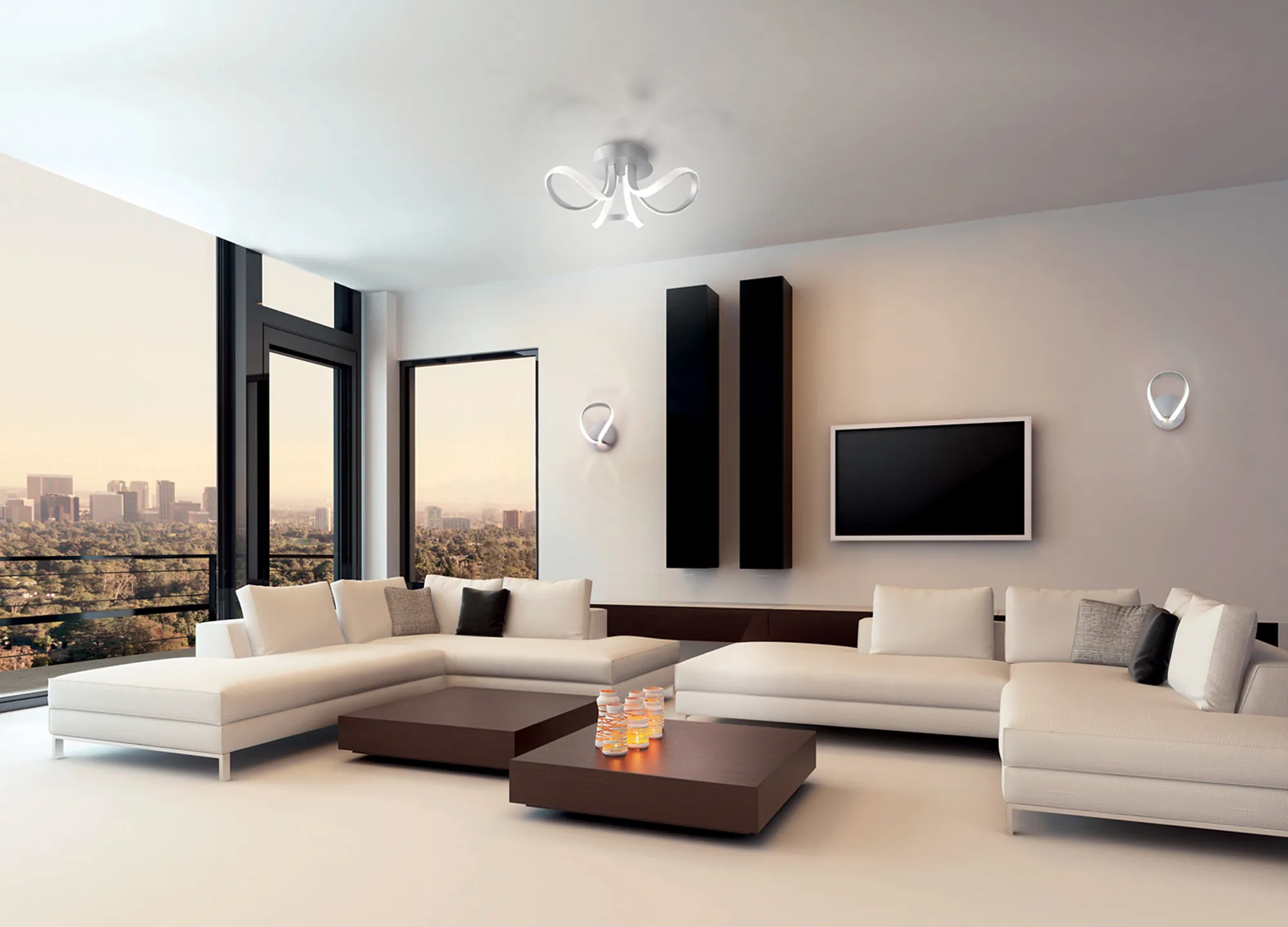 Knot Ceiling Lights Mantra Flush Fittings